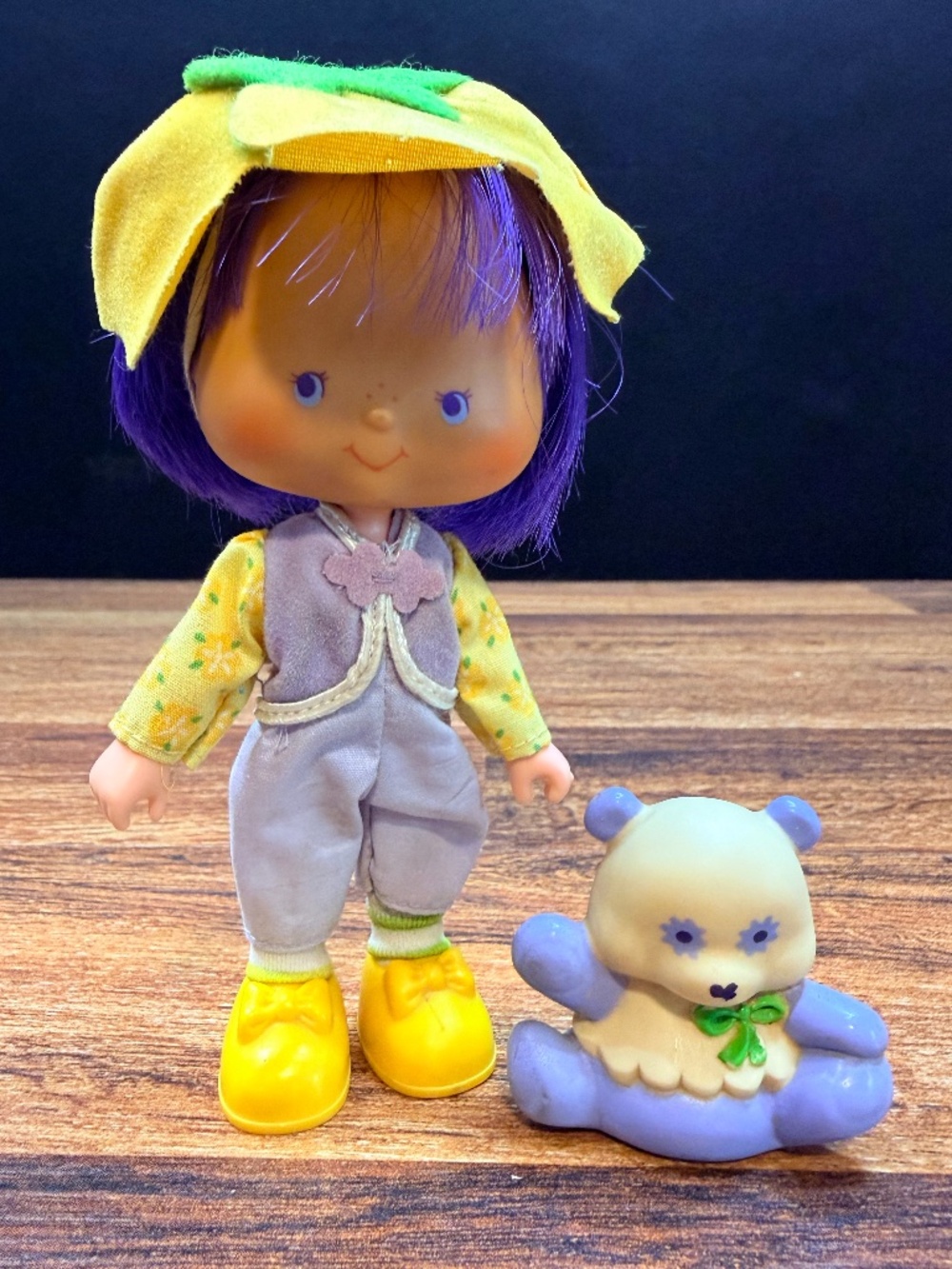 1979 AMERICAN GREETINGS CORP Almond Tea Doll and 1983 Marza Panda